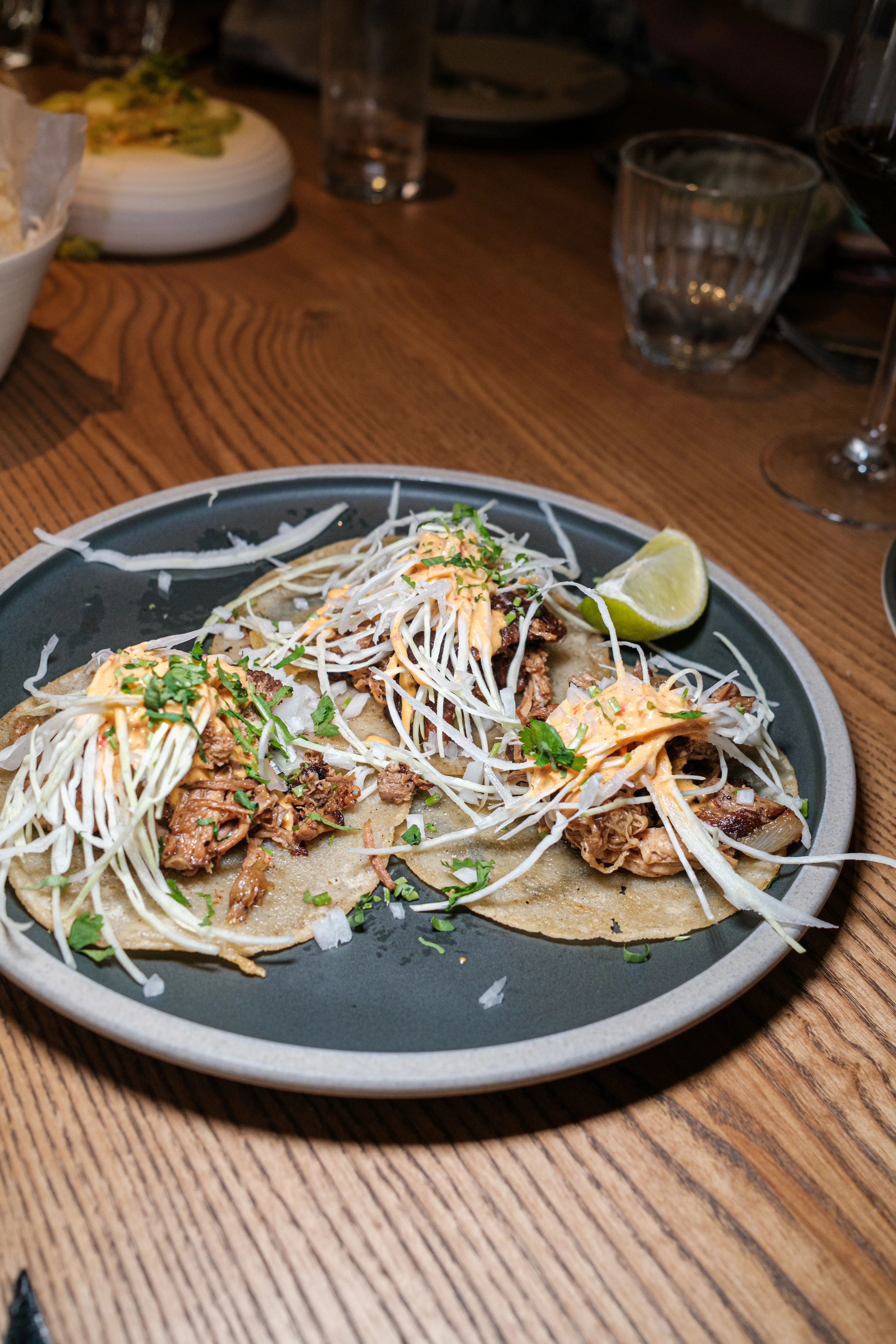 Food from Tizne in Gothenburg, Sweden