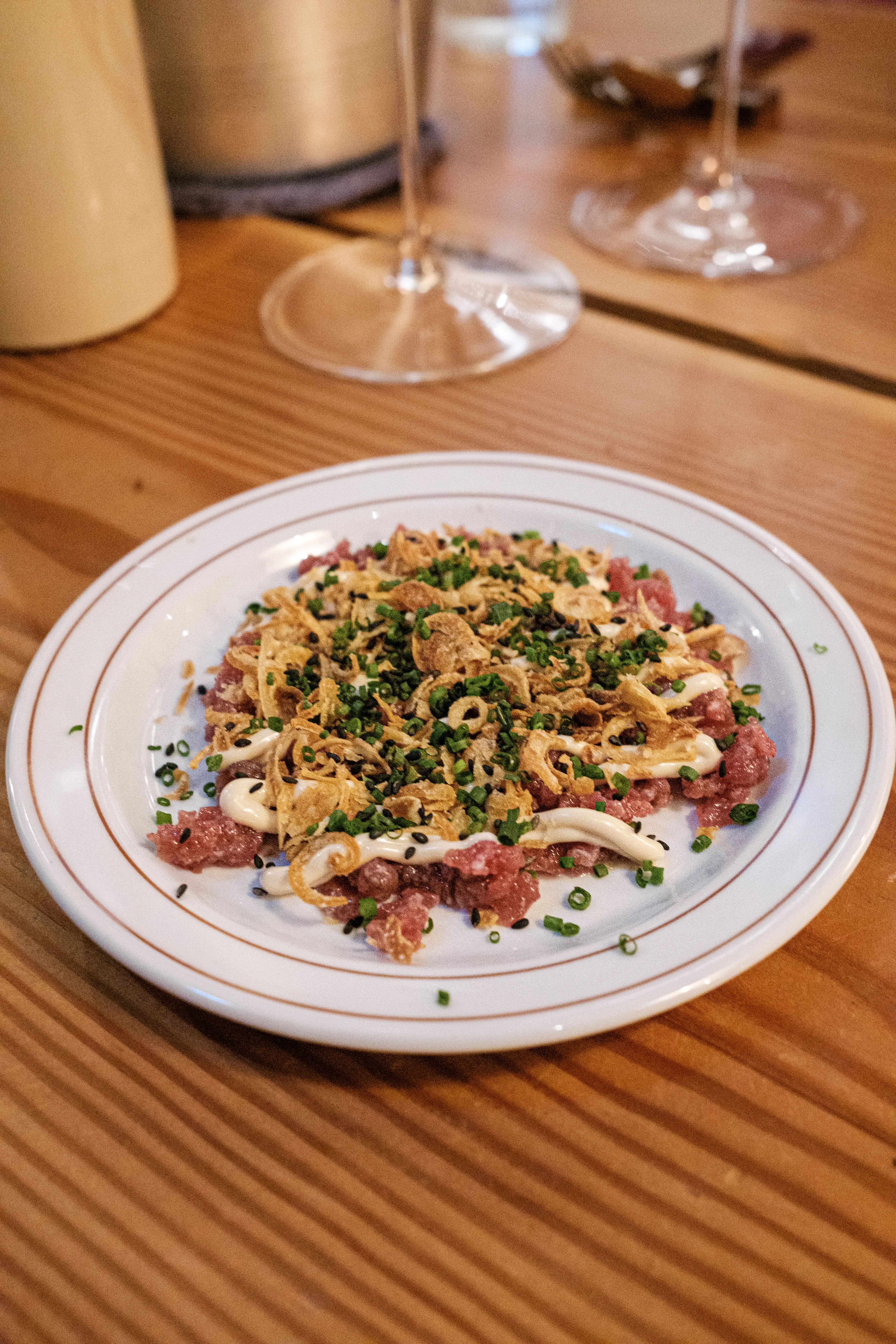 Food from Restaurant Bravo in Stavanger, Norway