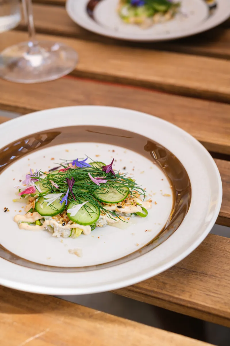 Food from Restaurant Bravo in Stavanger, Norway